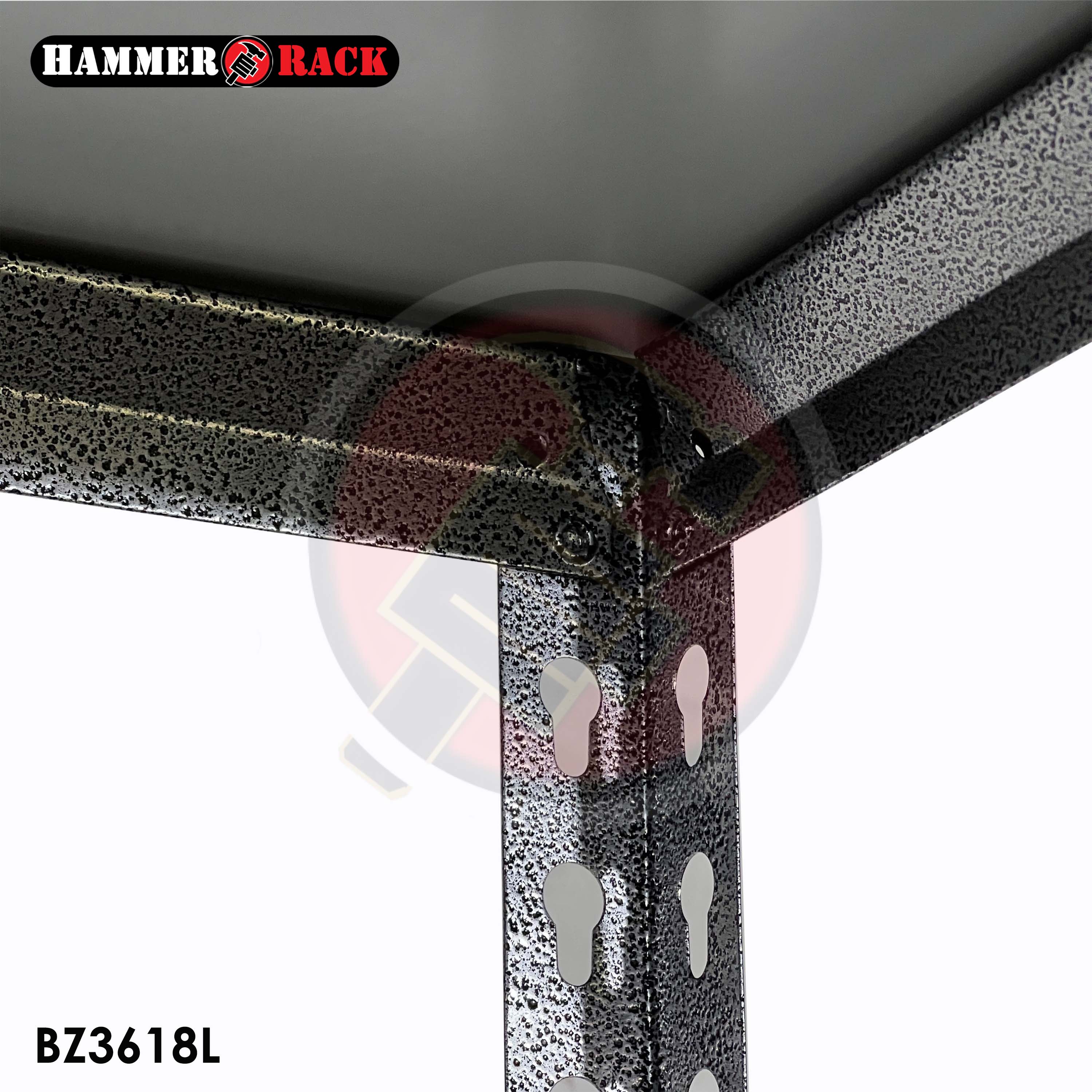 HAMMER RACK 5-Tier Heavy Duty Steel Storage Shelving 750kg | Shopee ...