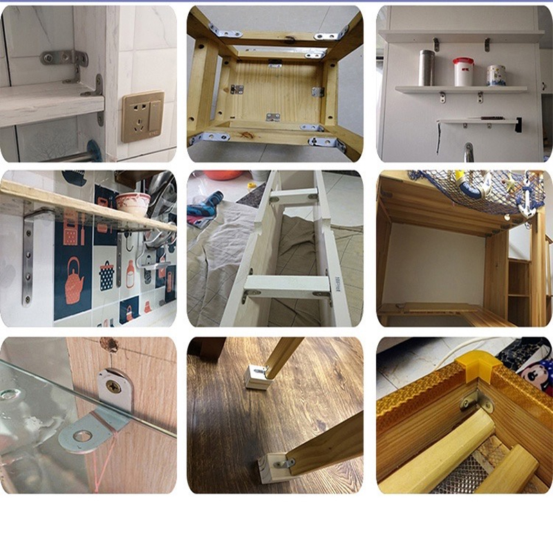 Shelf Support Stainless Steel Right Angle Bracket Corner Brace L Shape ...