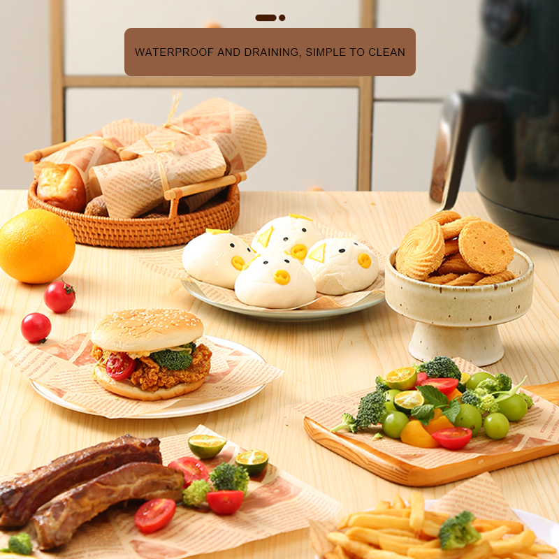 HURRISE Feuilles D'absorption D'huile, 100pcs De Papier