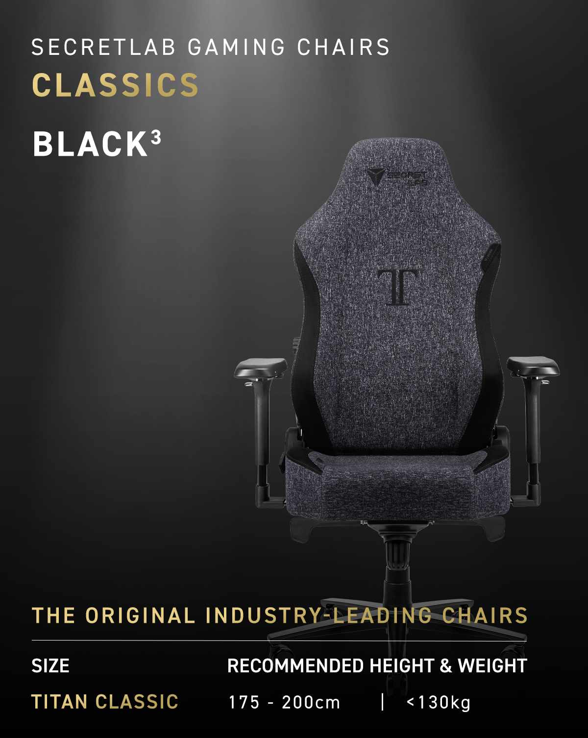 Titan 2020 Secretlab Titan Fabric Secretlab Titan Classic Series