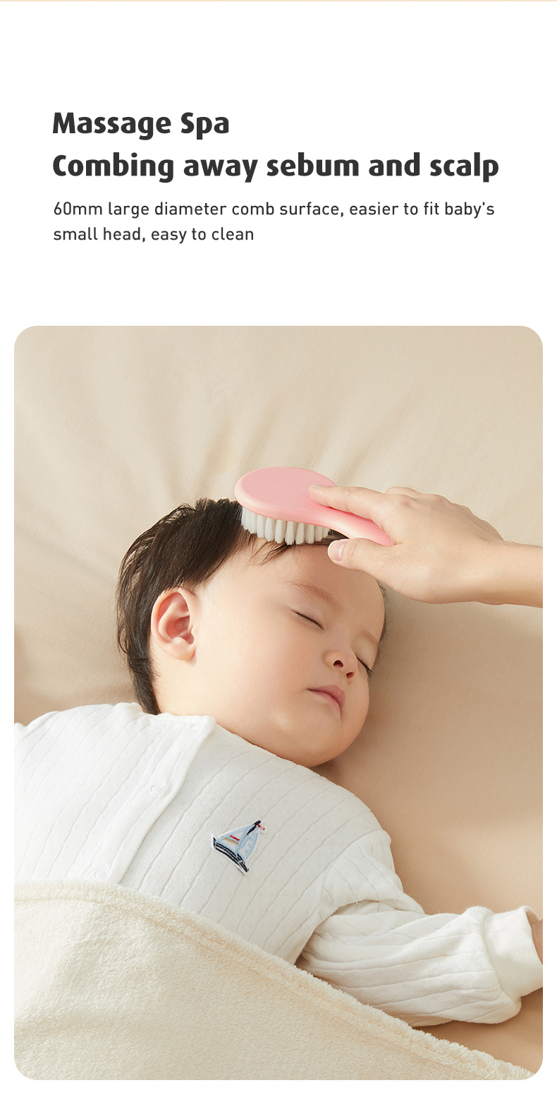 Baby Pro Comb Hair Brush Set for Babies Care Grooming Tool | Shopee ...