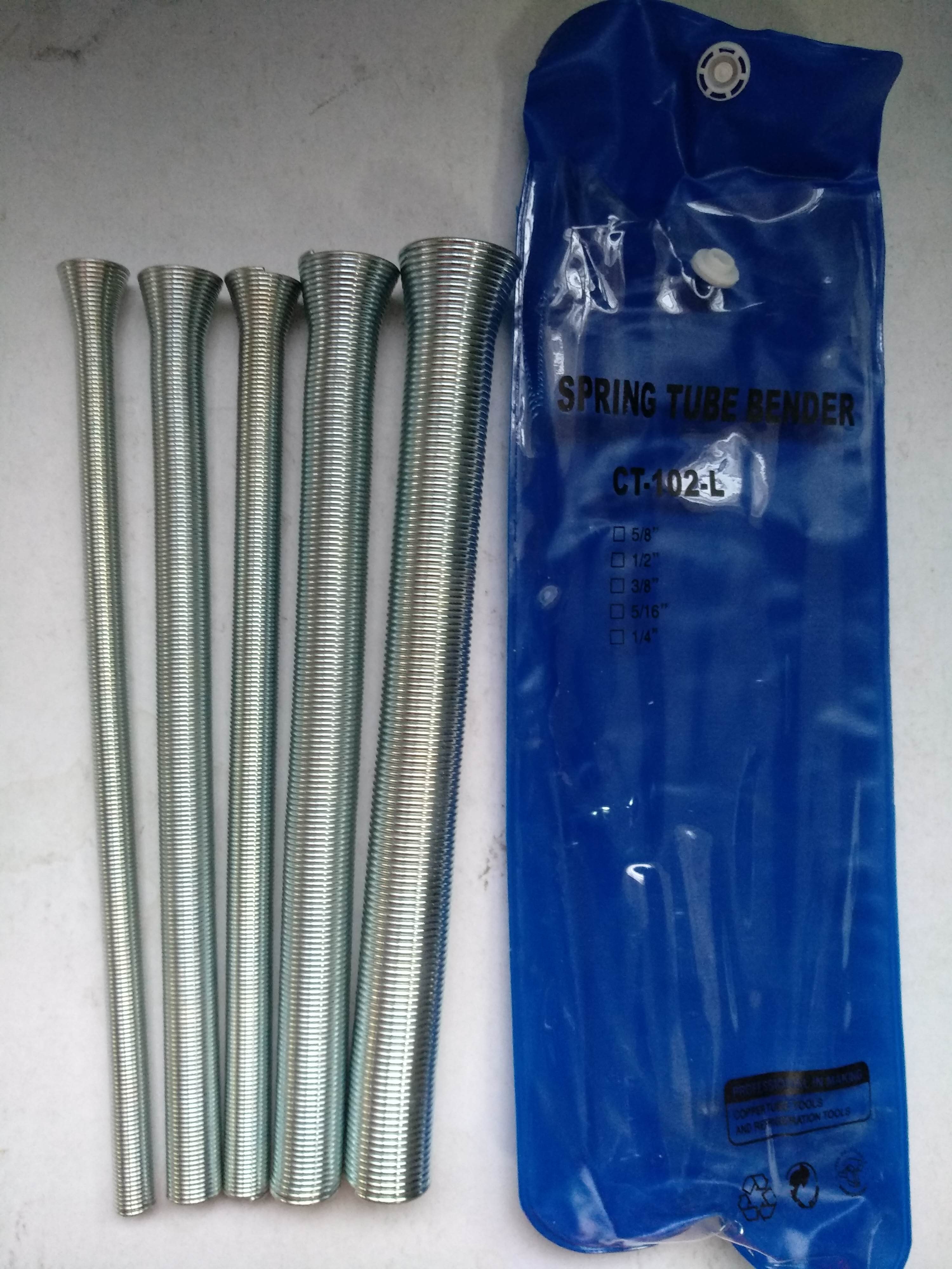5pcs Manual PVC Wire Spring Pipe Bender Curve Springs Tube Bending ...