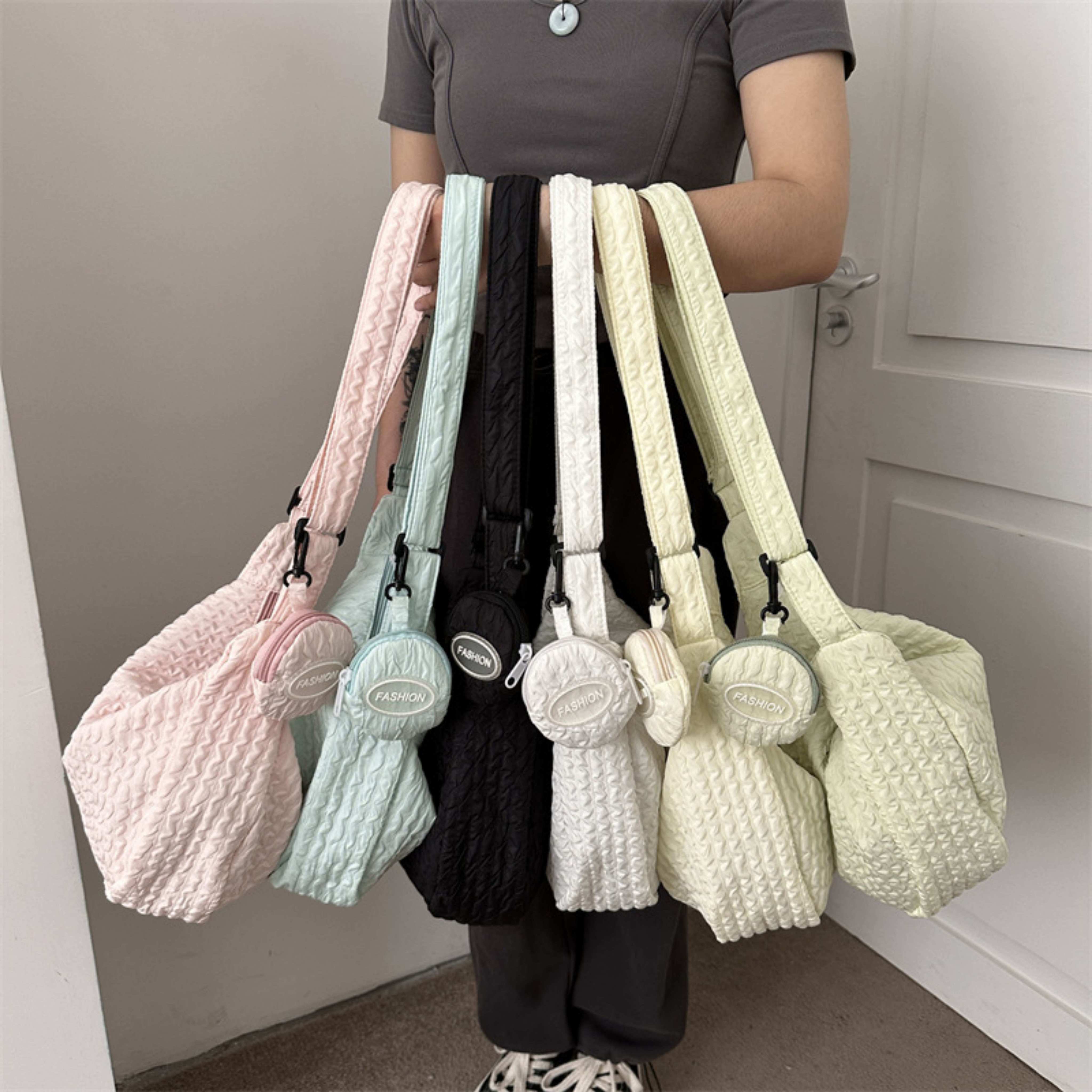 Baggu Crescent Bag Michael Kors Greenwich Extra Small East West