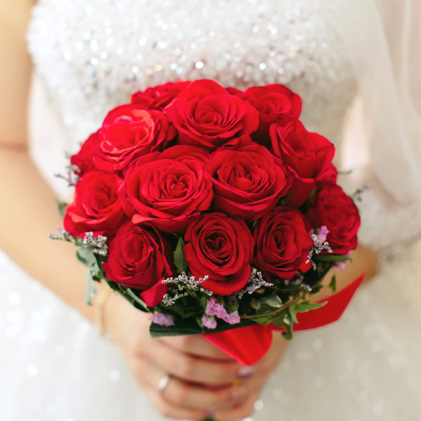 High Quality Velvet Rose&Cloth Rose Fake Rose Fake Flowers Artificial ...