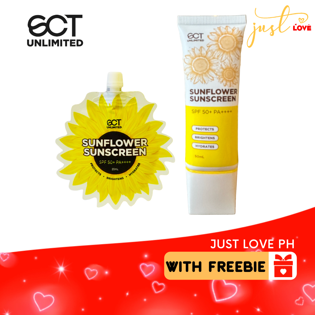 SCT Unlimited Sunflower Sunscreen SPF 50+ PA++++ Shopee Philippines