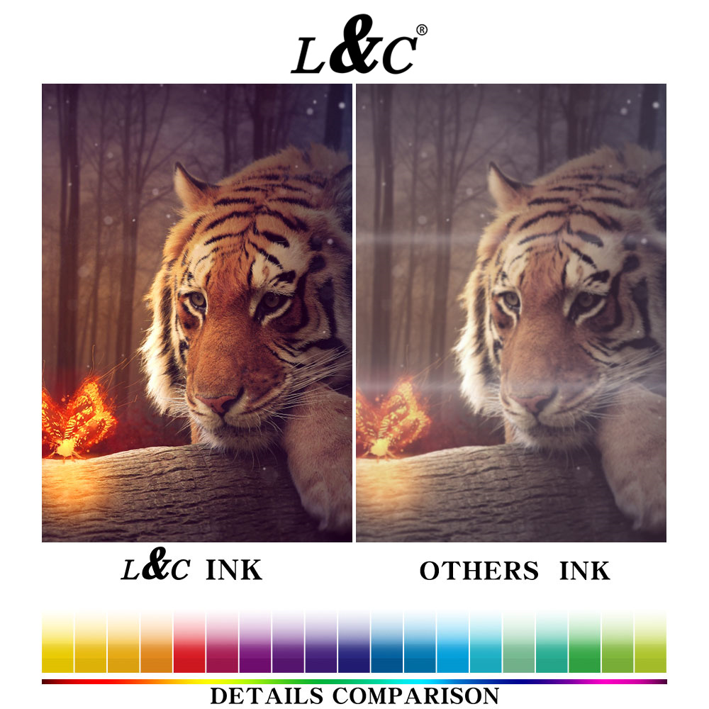 L&C 008 Pigment Ink For Epson 008 Ink For Epson L6460 L6490 L6550 L6570 ...