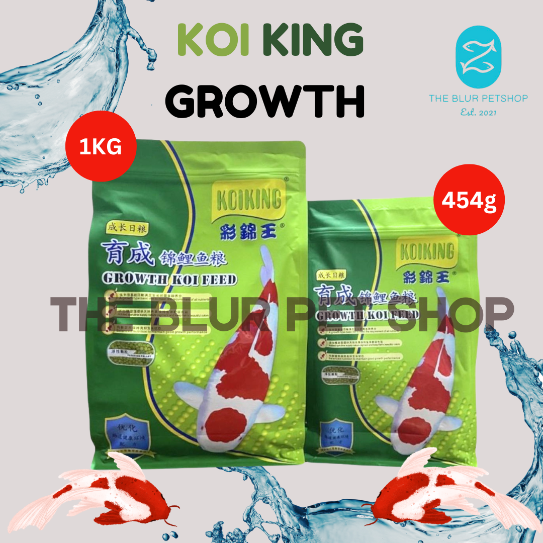 Koiking Koi King Growth Koi Feed 1kg 454g Koi Fish Pellets Food