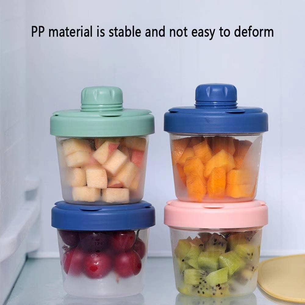 4pcs (120ML) Feeding Formula Dispenser Baby Milk Powder Bottle ...