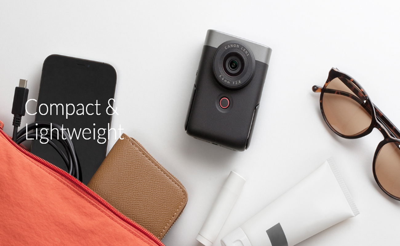 Canon PowerShot V10 Pocket-Sized Camera for Vlogging, Live Streaming ...