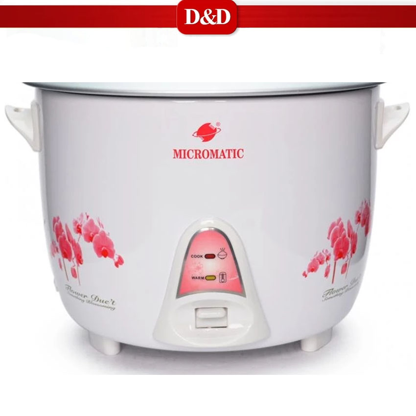 Micromatic MRC-15 Rice Cooker 2.2L 900w Flower Design | Shopee Philippines