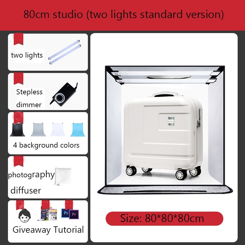 Foldable Portable Ring Light Studio Photography Tent Box Mini Studio ...