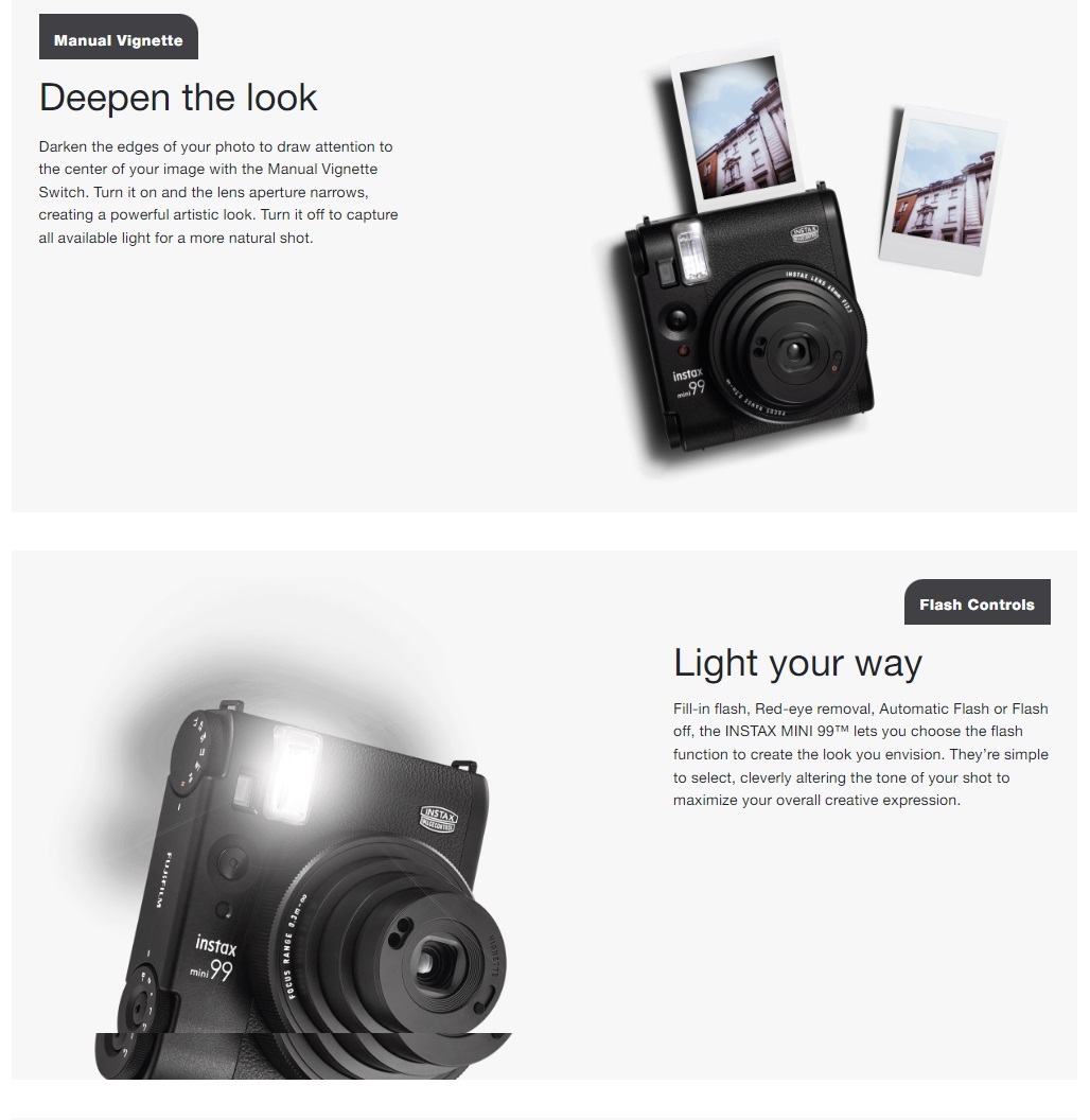 FUJIFILM Instax Mini 99 | Mini 90 Instant Film Camera with Mode Dial ...