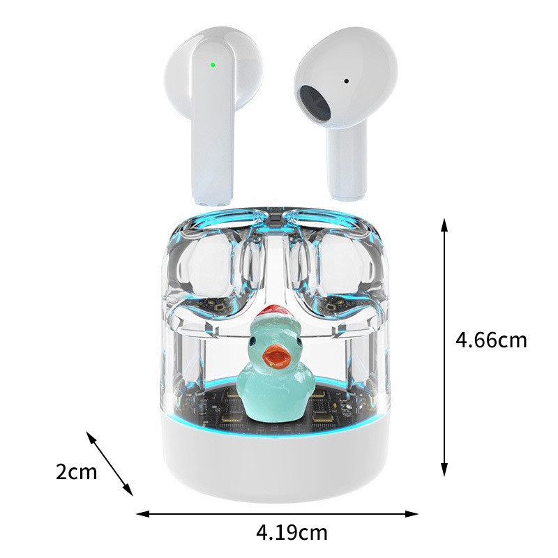 G29 TWS wireless Bluetooth earphones Transparent Music