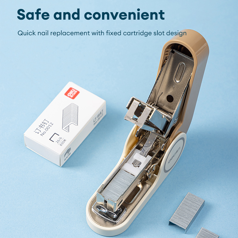 Deli TA502-T Labor-saving Stapler Suit Mixed 1 Set School Office ...