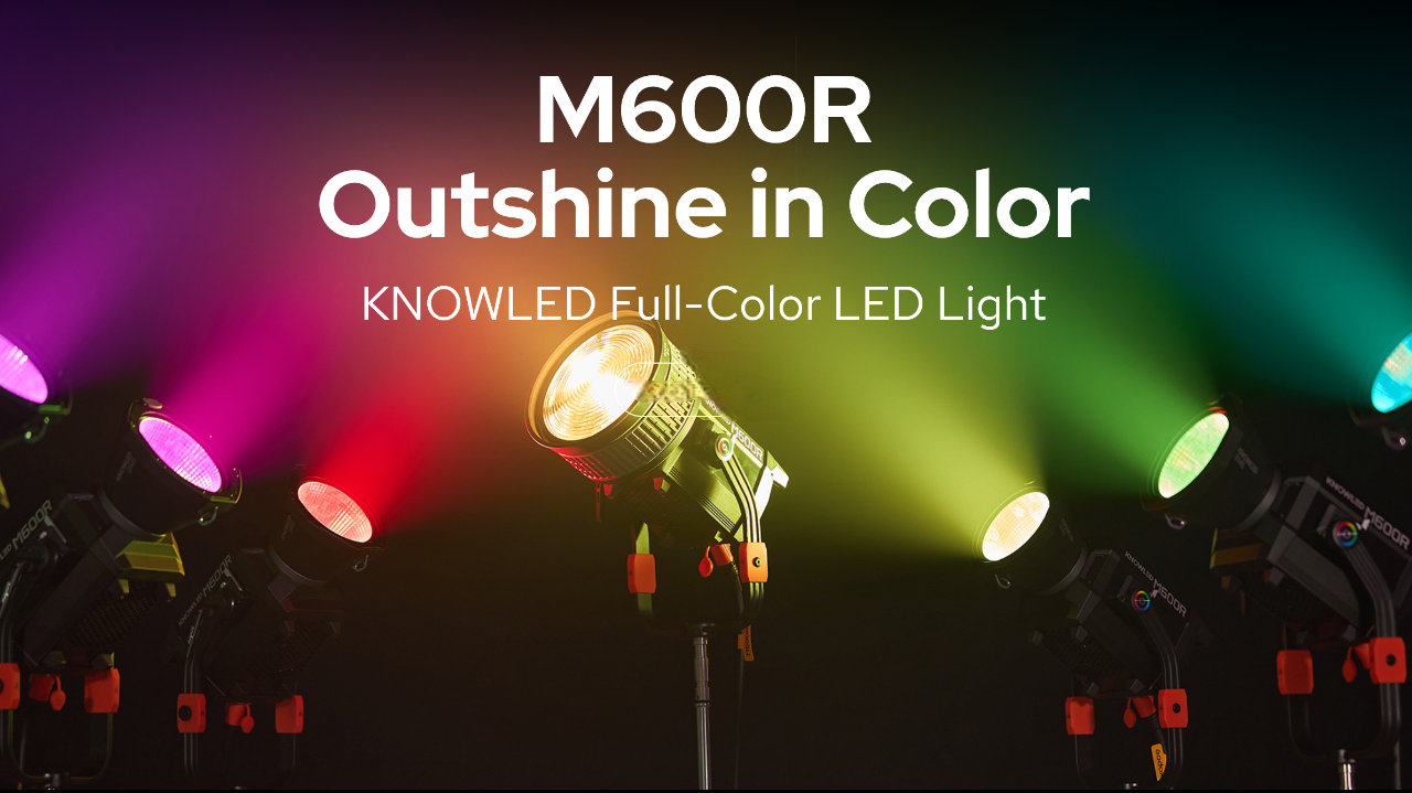 Godox M600R KNOWLED RGB LED COB Light 720W 1800K10000K CCT CRI 96