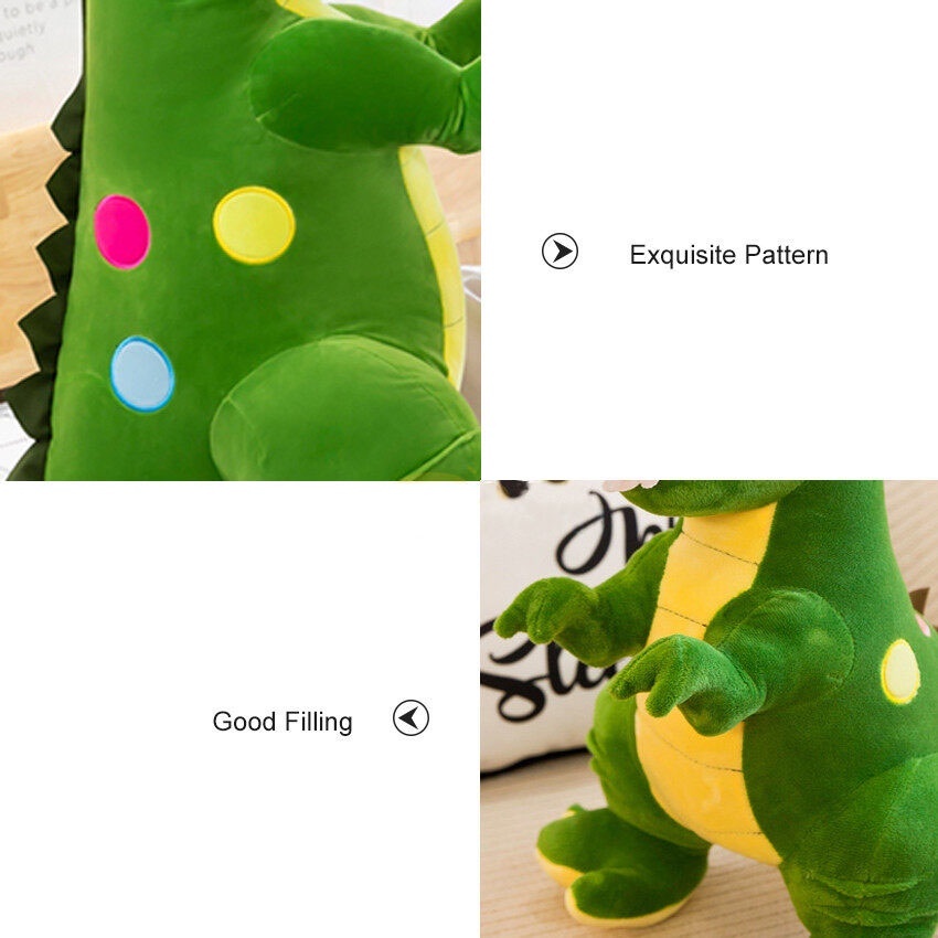Timi Dinosaur Doll Animal Cute Cartoon Stuffed Plush Toy Pillow For ...