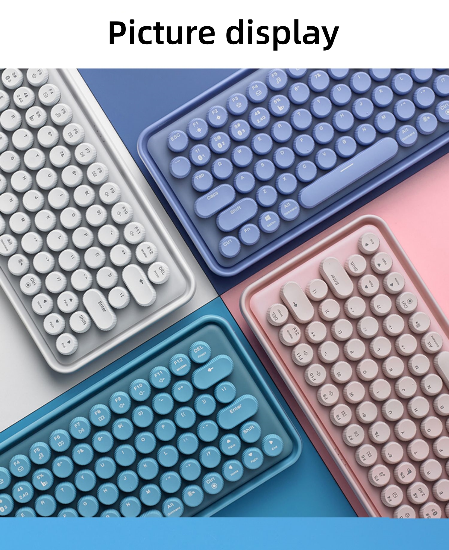 Rapoo Ralemo Pre 5 Multi-mode Wireless Rechargeable Keyboard 2.4G and ...
