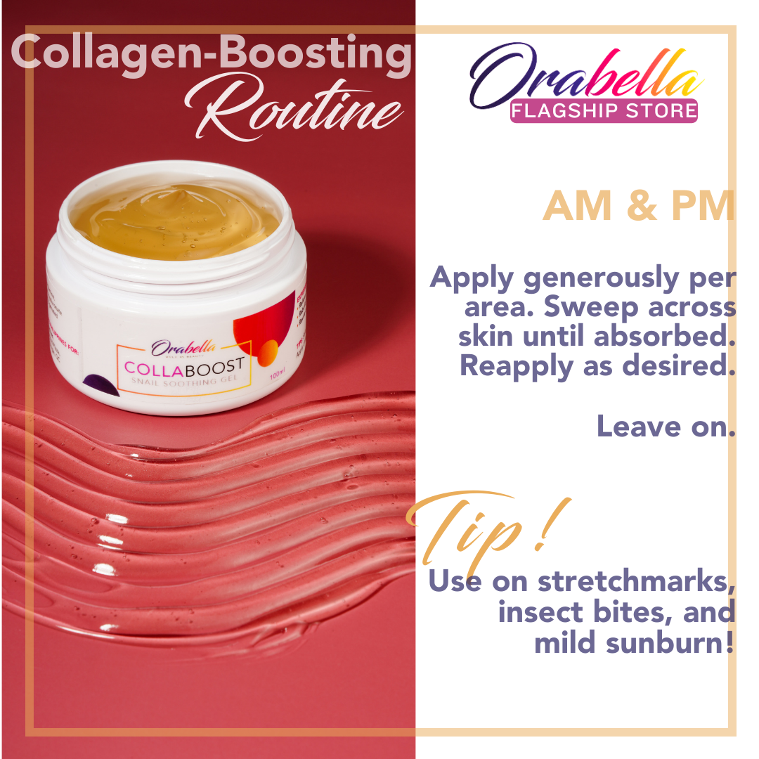 Orabella Collaboost Snail Soothing Gel 100ml Relief From Rashes Sunburn ...