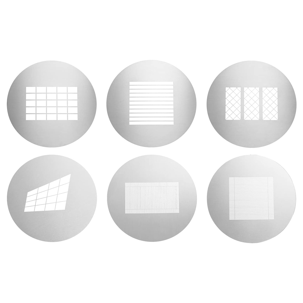 Godox GP-GS4 Gobo Set G Mount Spotlight (6PCS) Six Different Window ...