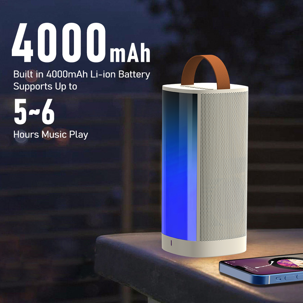 Orashare BS10 Wireless Karaoke Speaker With Mic 360° Stereo Sound ...