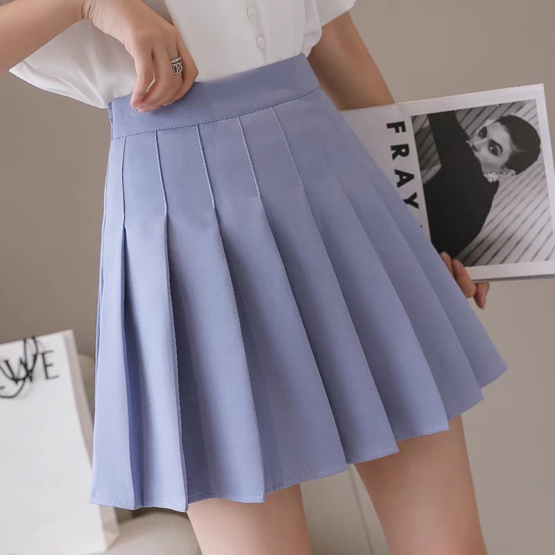 Women's Palda Skirt Highwaist Slim Pleated Style Daily Outfit JF376 ...