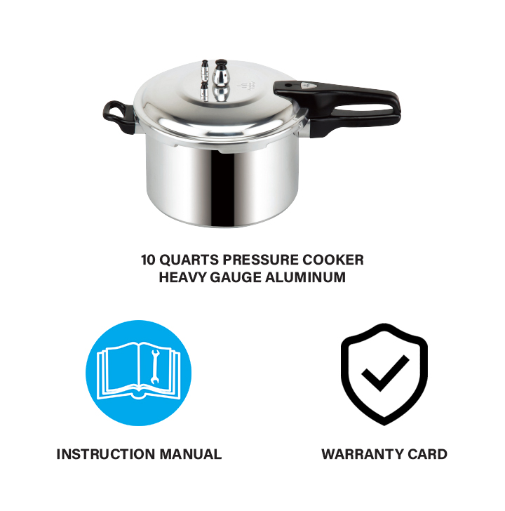 American Heritage 10Q Aluminum Pressure Cooker AHPC 6316 Shopee Philippines