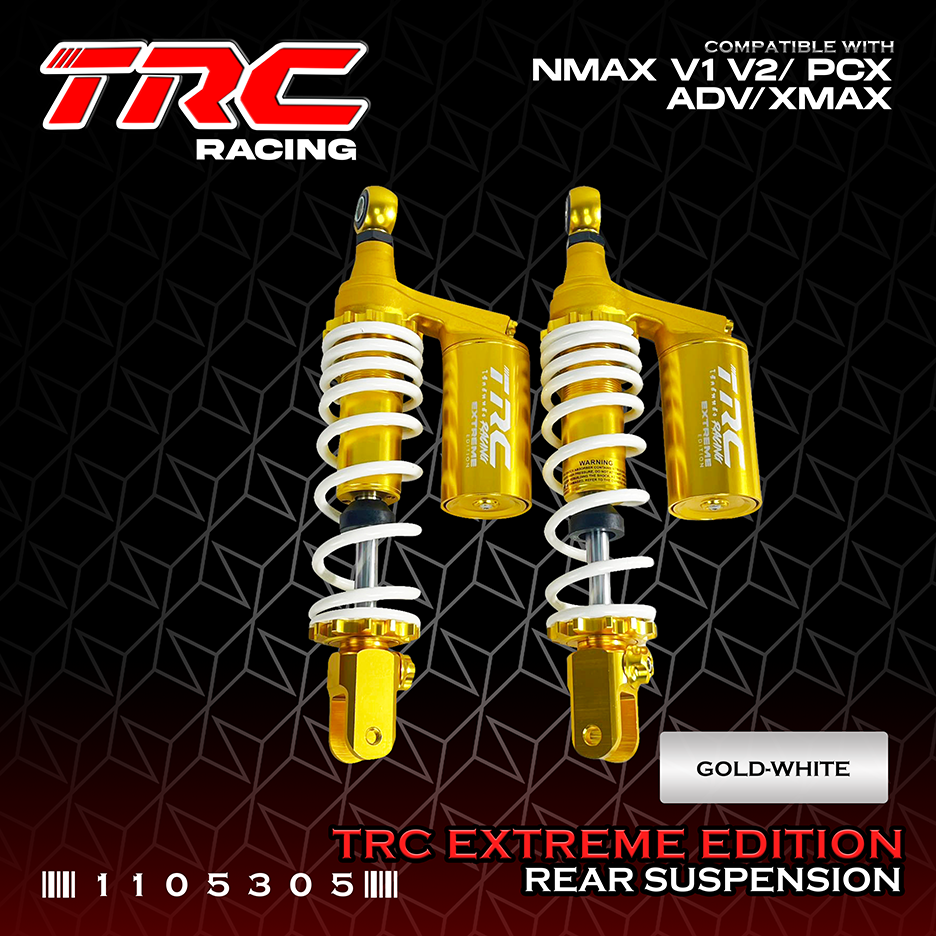 TRC Racing 305mm Rear Shock Absorber Suspension with Reservoir NMAX ADV ...