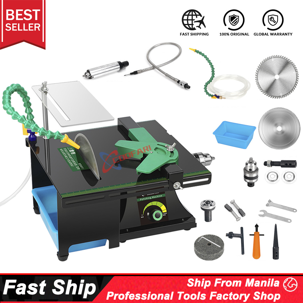 950W Table Grinder Jade Engraving Machine Small Cutting Machine Table ...