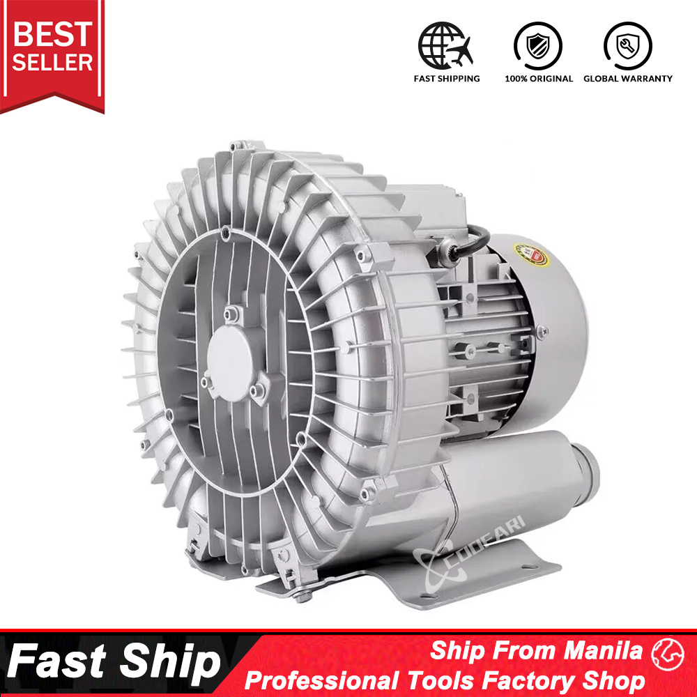 220V Single Phase High Pressure Blower Ring Vortex Blower High Pressure ...