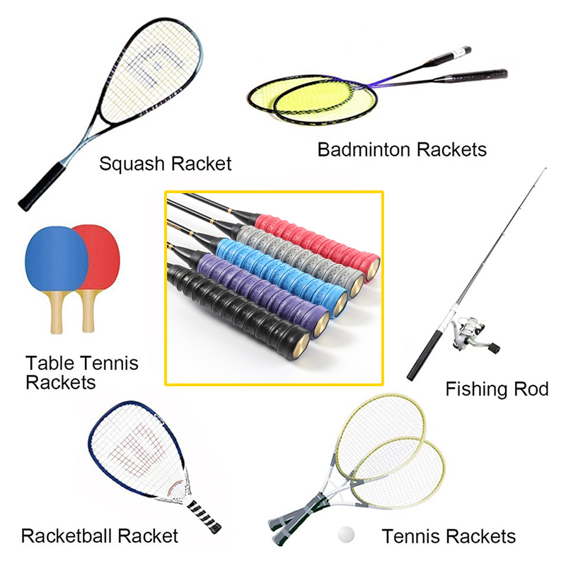 Non-slip Sweatband Badminton Hand Glue Beach Tennis Racket Slingshot ...