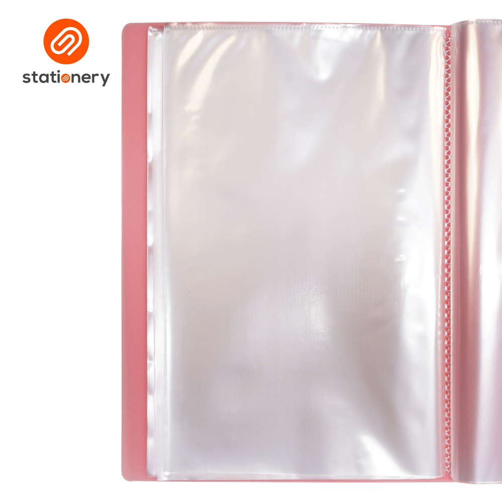 Stationery Clear Book FC - 40 Sheets | Shopee Philippines