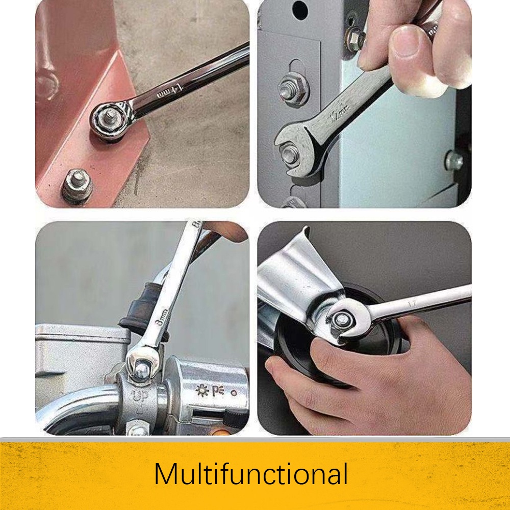 14-piece set combination wrench tool set allen open wrench tool set ...