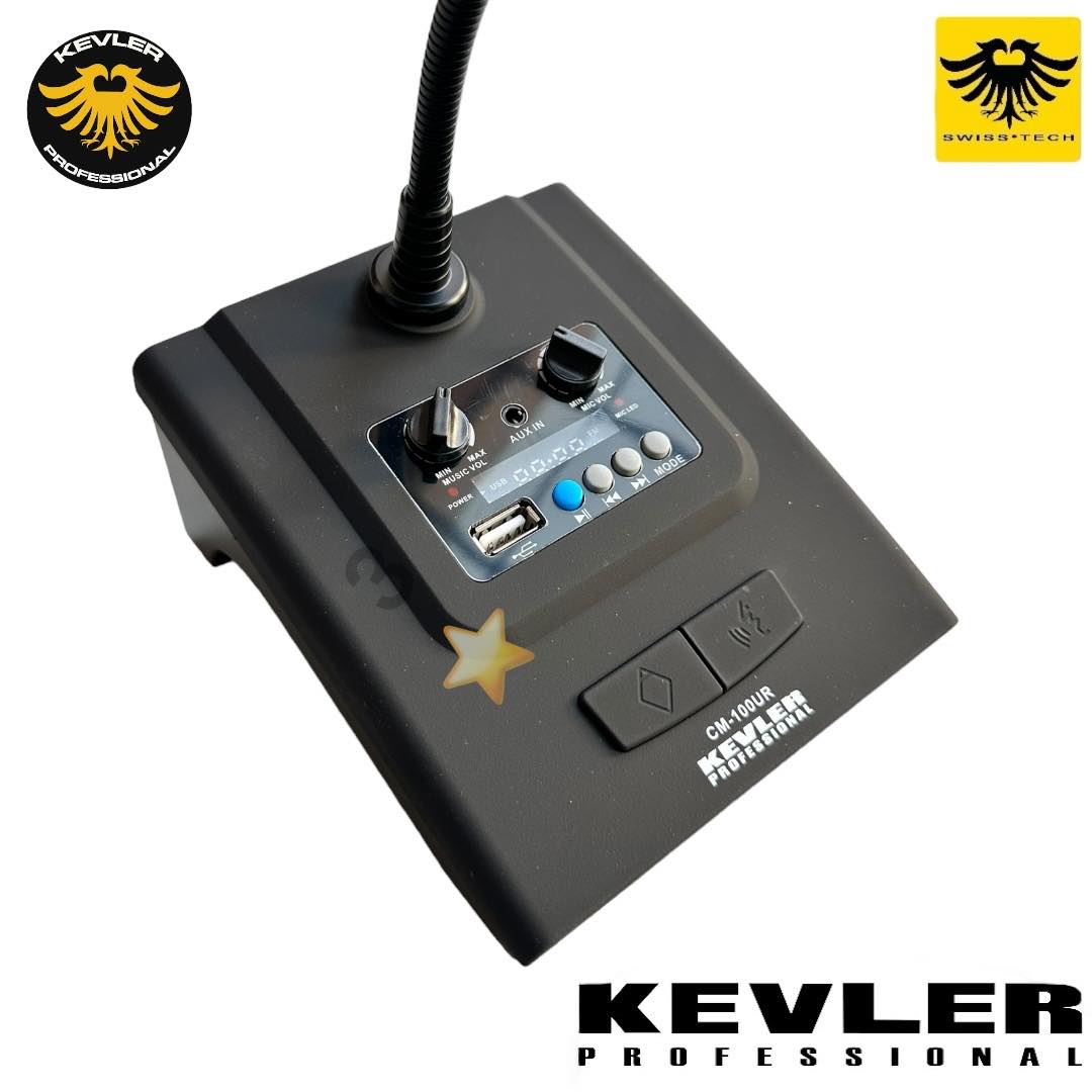 Kevler CM-100UR Supercardioid Condenser Paging Conference USB Mic w ...
