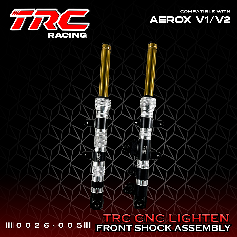 TRC RACING LIGHTEN FRONT SHOCK ASSEMBLY for AEROX V1/V2 0026-005 ...