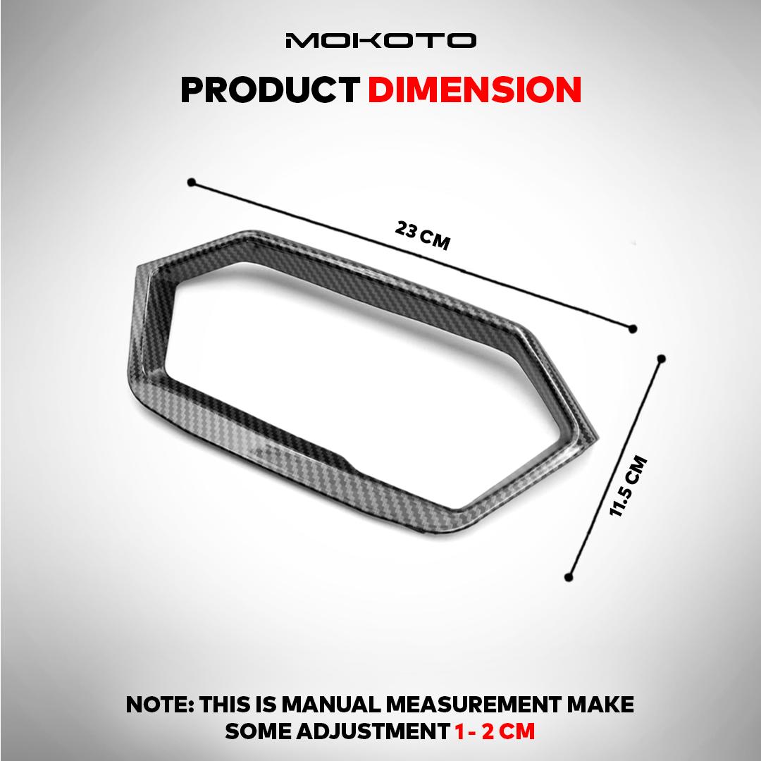 WINNER X 150 GAUGE PANEL COVER CARBON Z-10827 SPEEDOMETER GAUGE ...