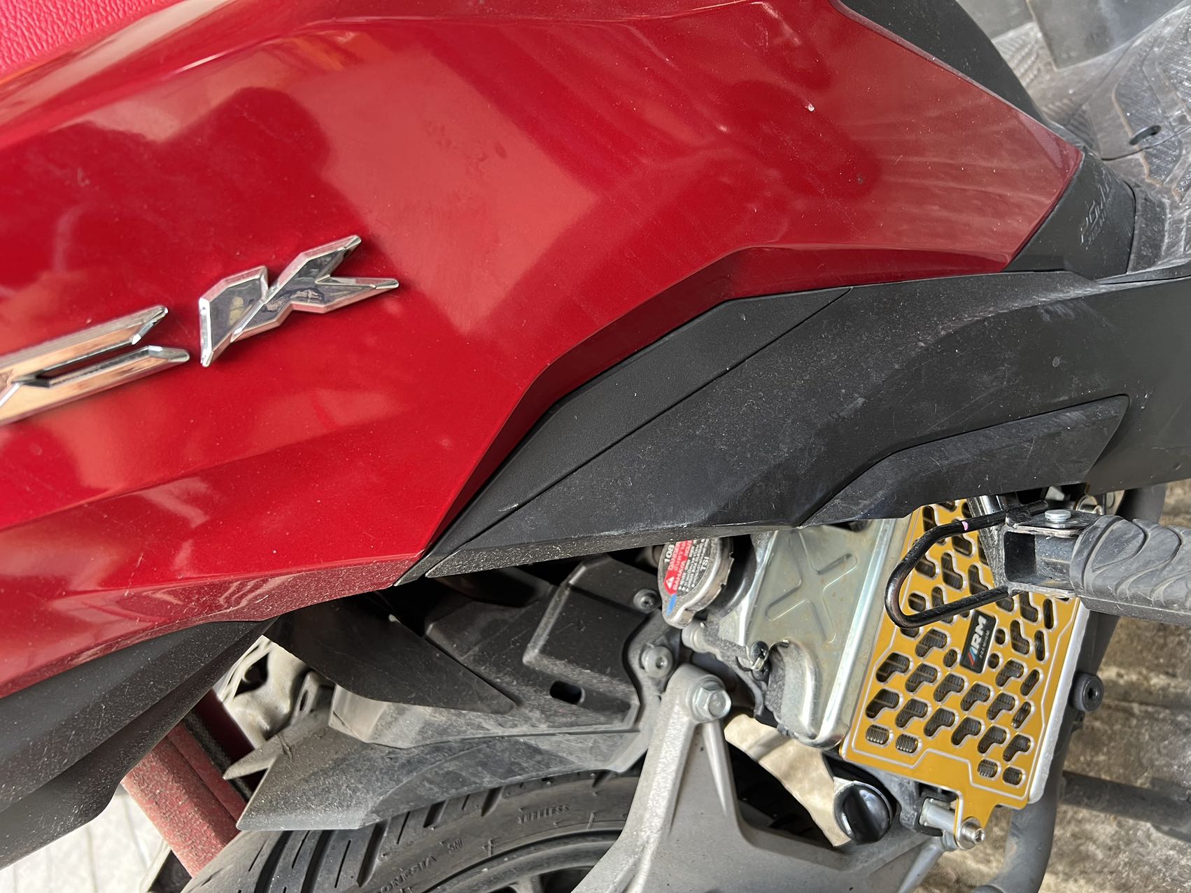 Racing Hero Radiator Cover For Honda Click 125 / Click 150 / ADV 150 ...