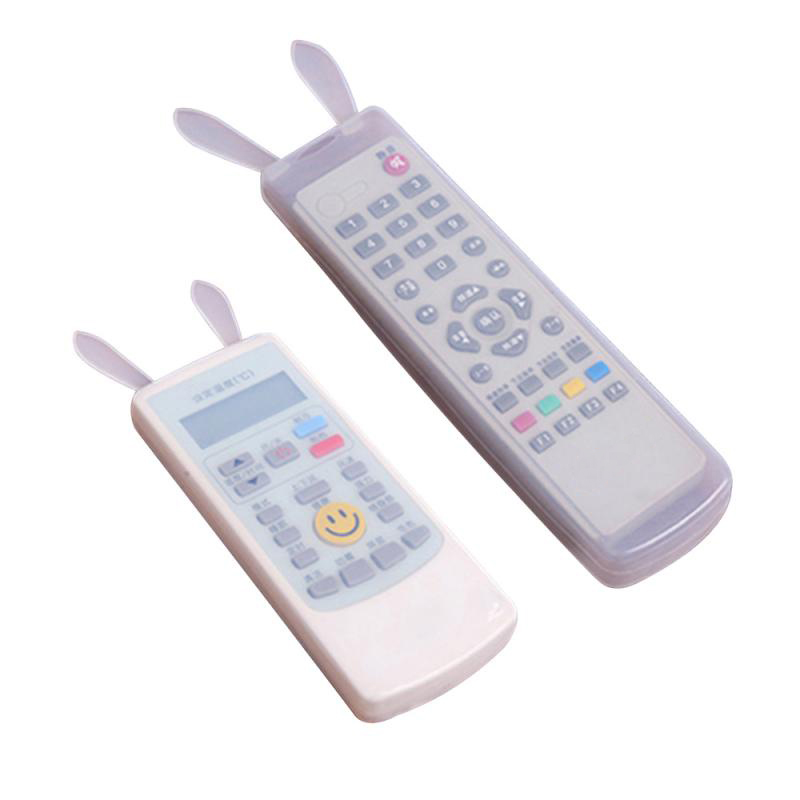 Transparent Cute Remote Control Protective Cover Rabbit Shape Silicone ...