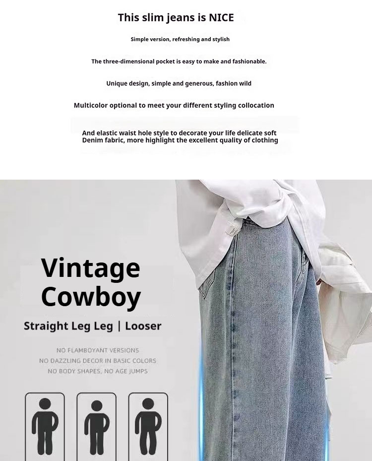 Rosh_Jeans Baggy pants men pants for men maong straight cut pants baggy ...