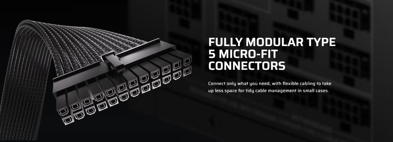 CORSAIR SF Series SF850 Fully Modular 80 PLUS Platinum SFX Power Supply ...