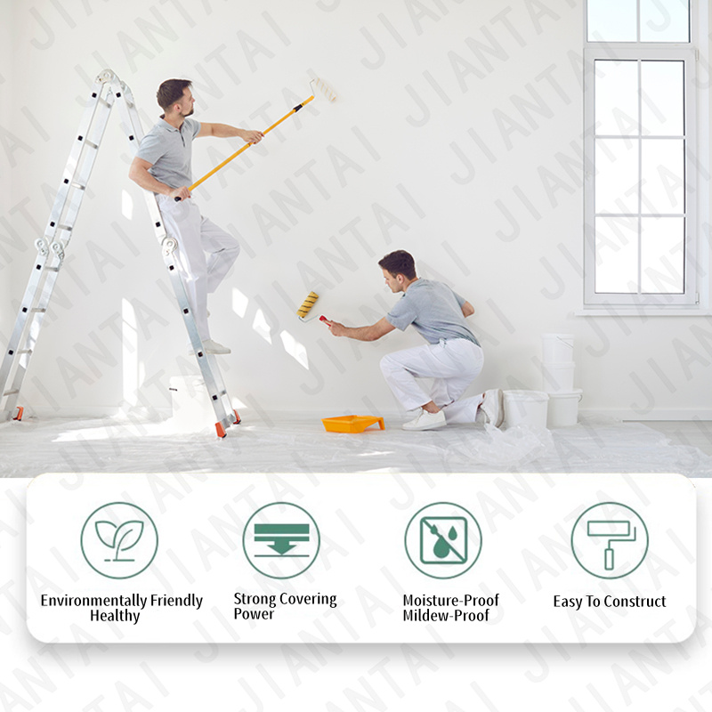 【1KG】MoldResistant Latex Paints Coating, DIY, FormaldehydeFree, Eco