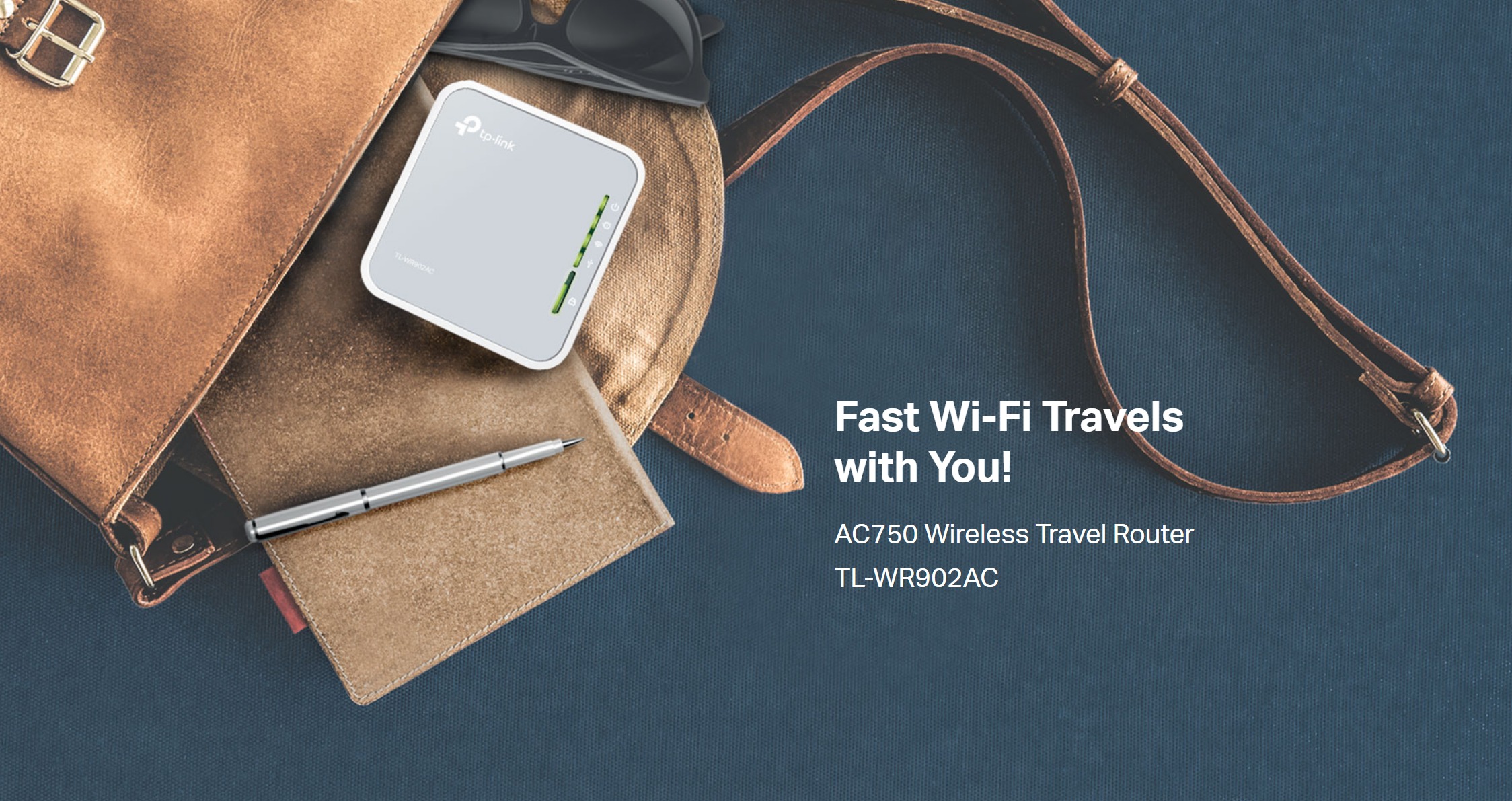 TP-Link TL-WR902AC AC750 Dual Band Wireless Wi-Fi Travel Router 433Mbps ...