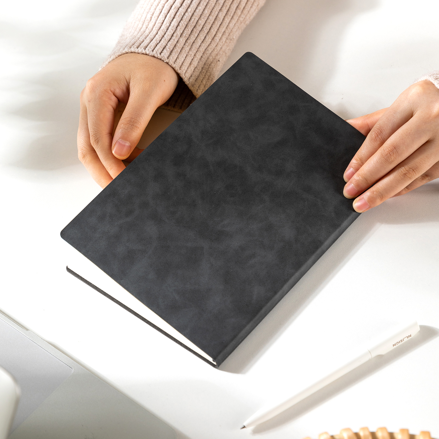 Deli A5 Notebook 80 Sheets Student Journal Book Office Notepad ...