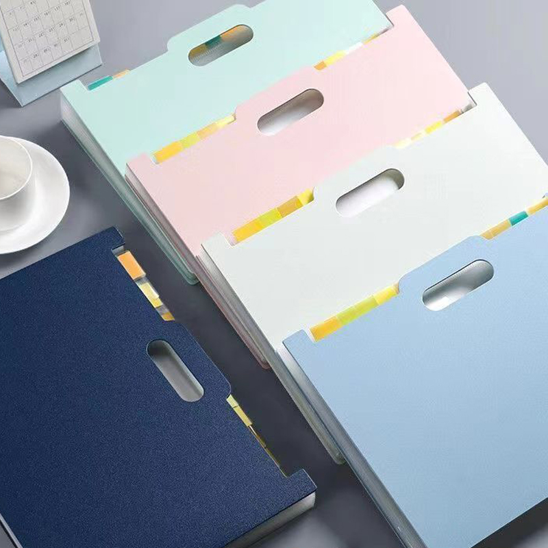 Expanding File Folder Document storage with handle 13 Pockets Size Long ...