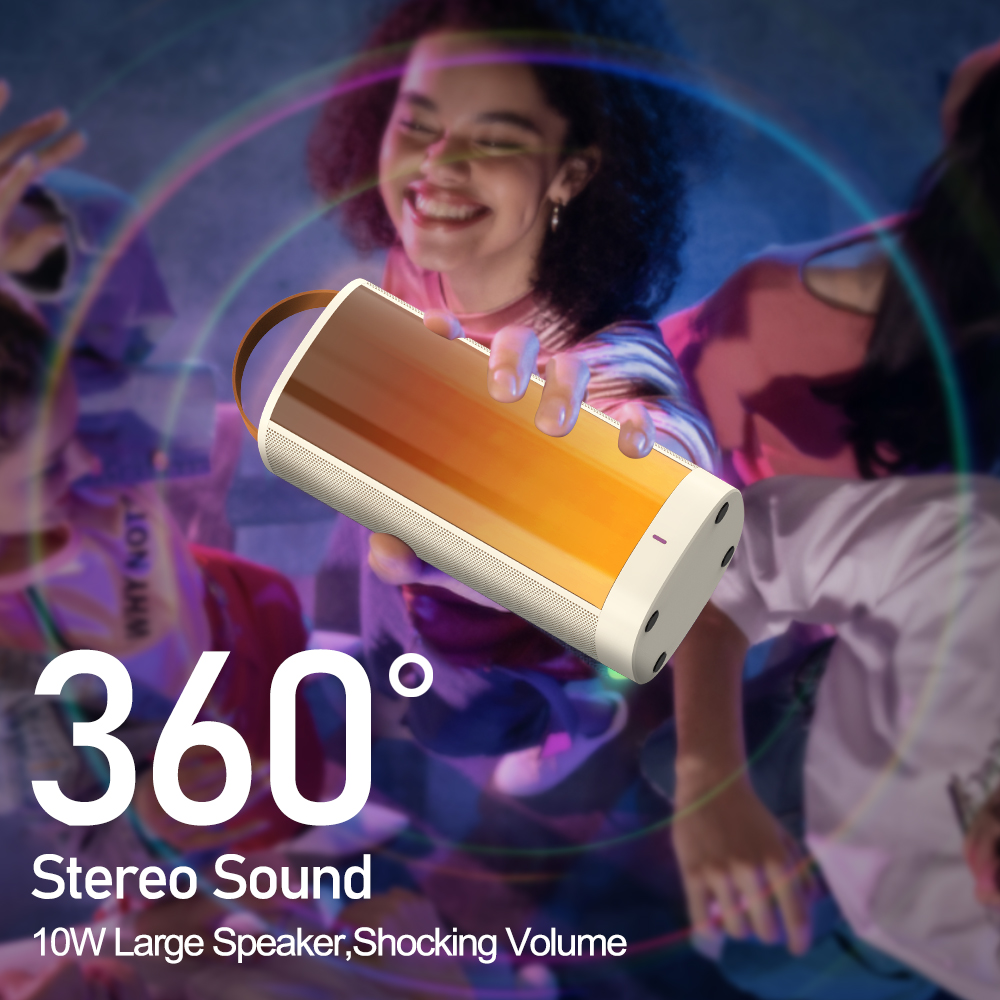Orashare BS10 Wireless Karaoke Speaker With Mic 360° Stereo Sound ...