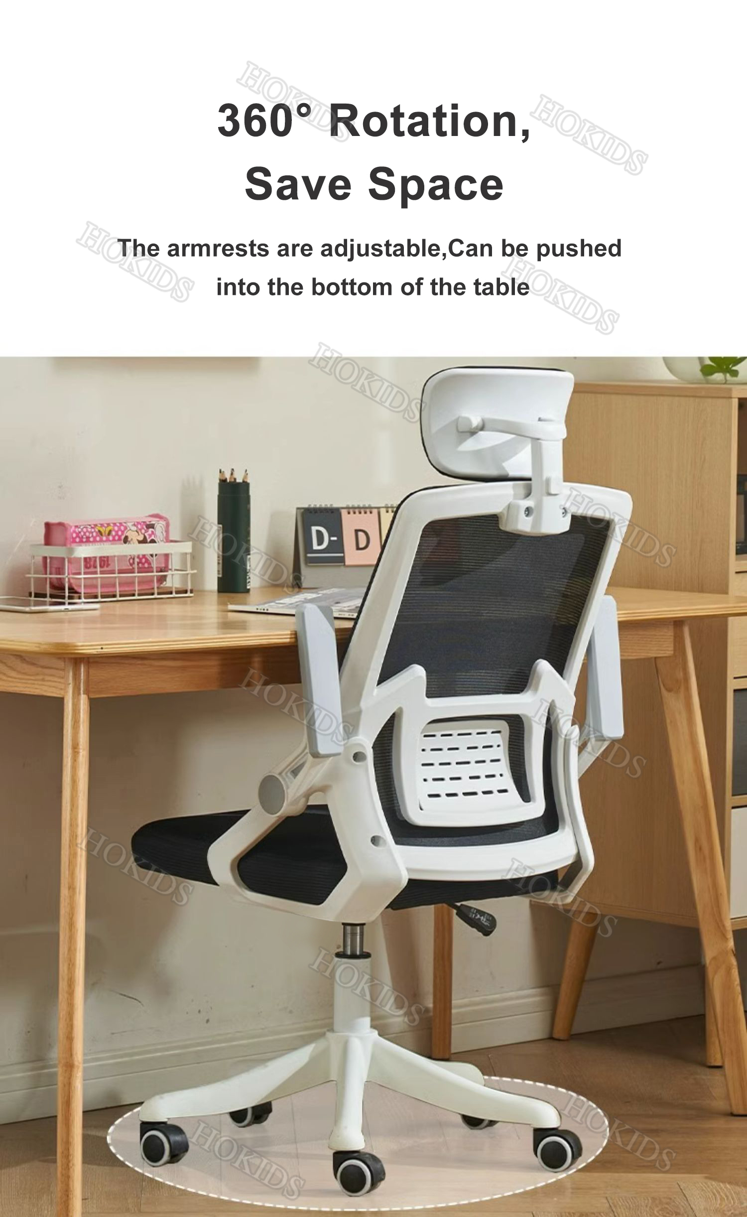 Office Chair Computer Chair Korean Style High Back Mesh Home study