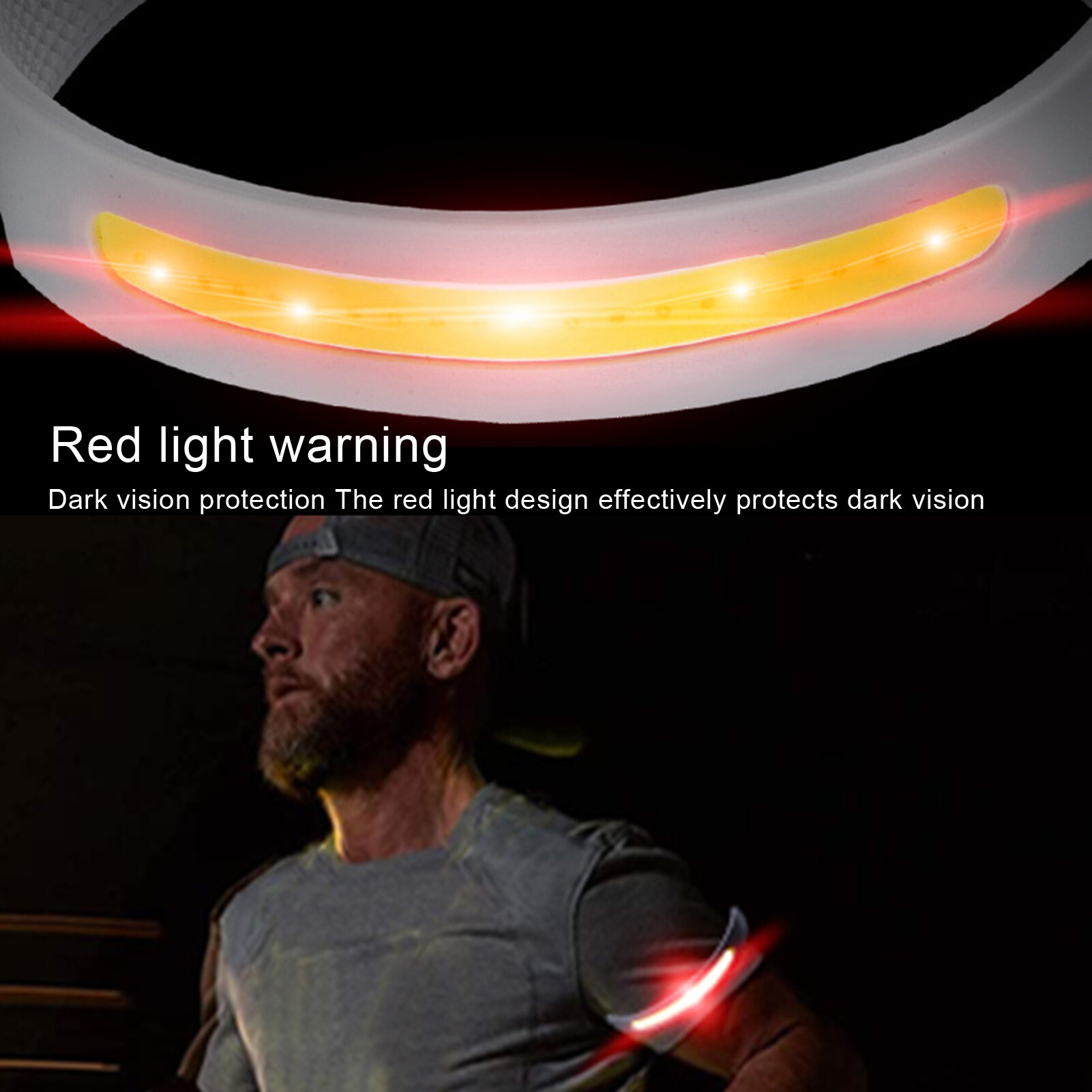 Led Light Up Bracelets Running Lights For Runners Sports Lamp For Arm ...