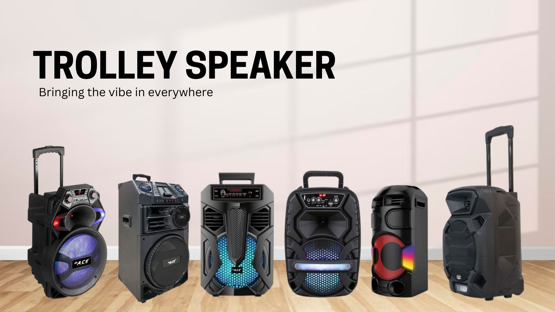 Ace trolley hot sale speaker