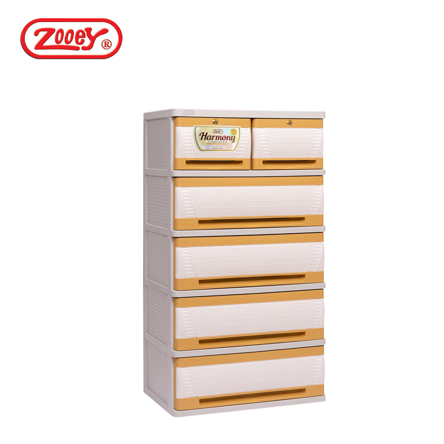 Zooey Harmony Drawer With 2-Tone 5Layer Drawer Stock No. 2022-H-5L ...