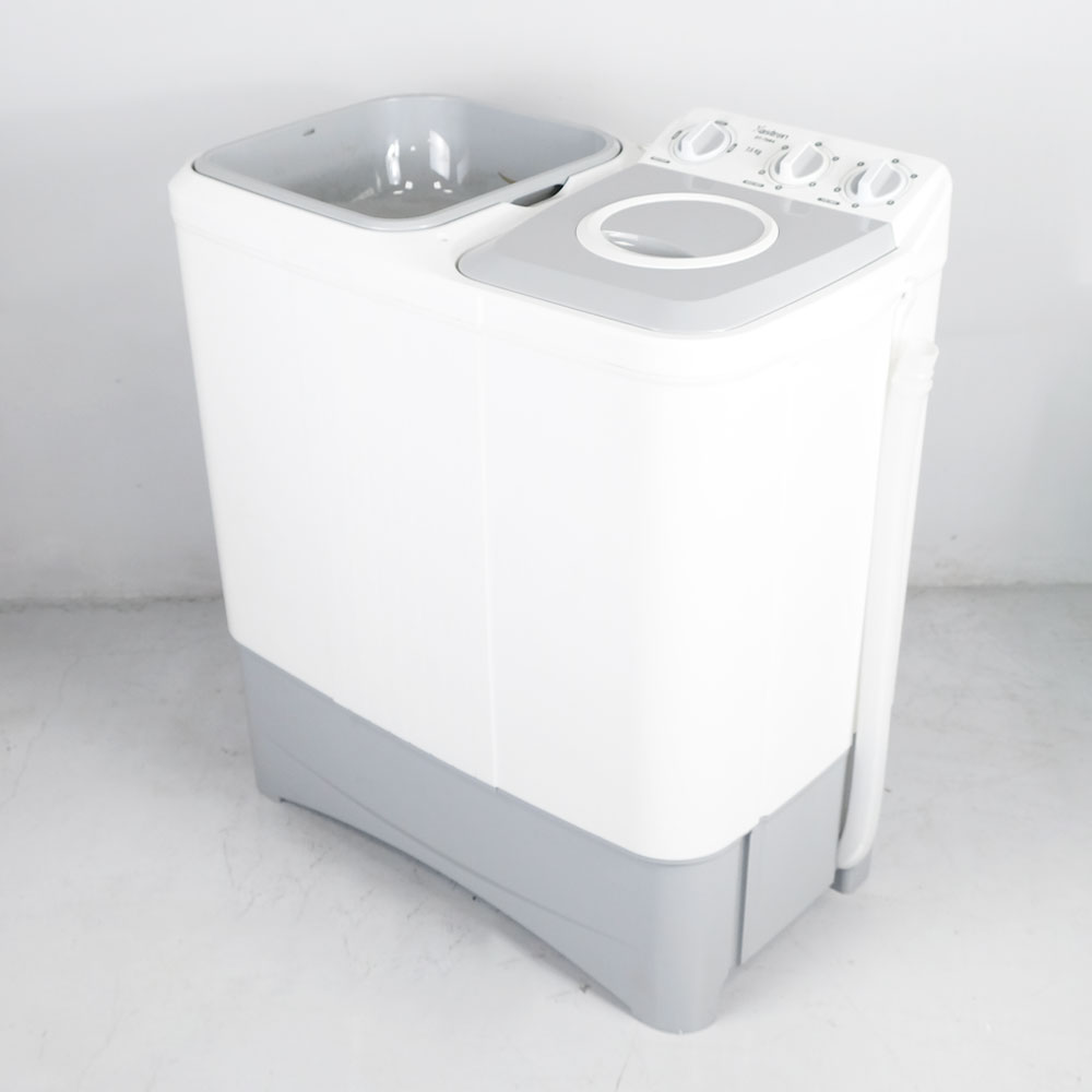 Astron DT7584 Twin Tub Washing Machine (Gray) 7.5 kg Free