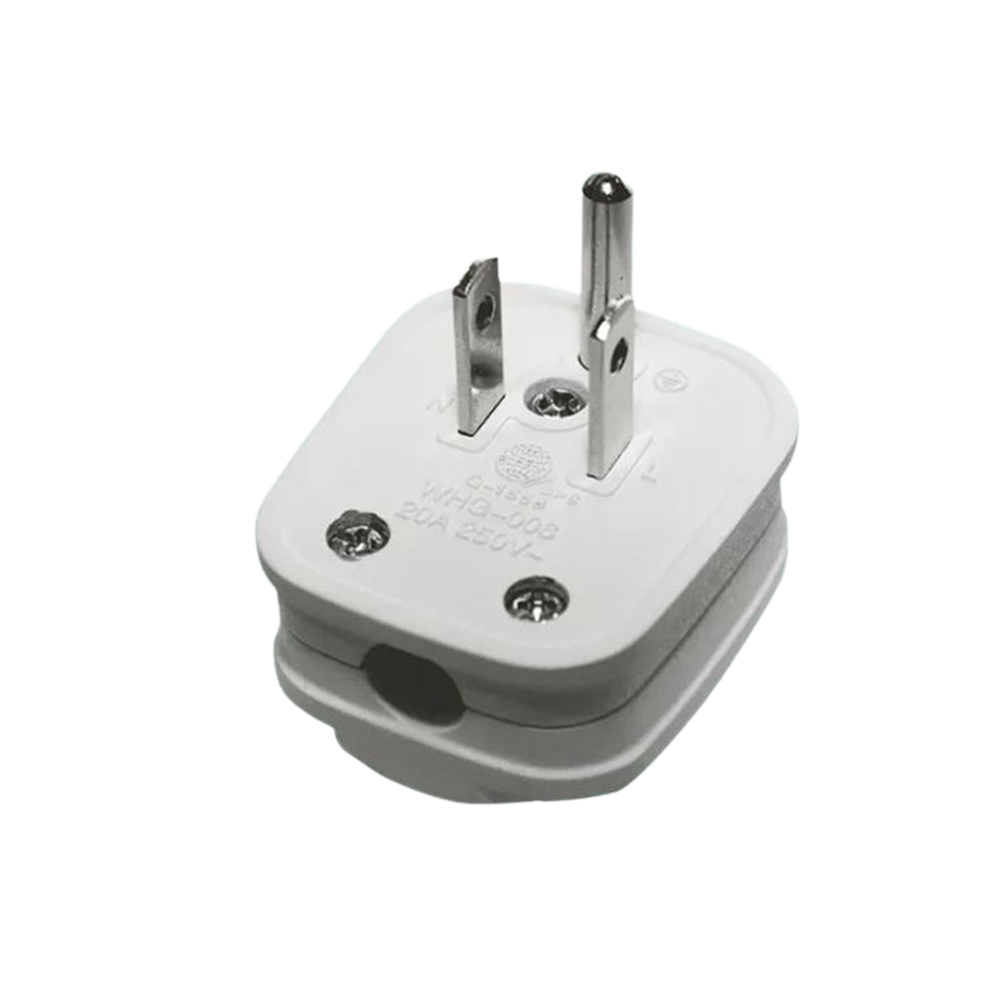 OMNI WHG-008 Heavy Duty Ground Plug 20A 250V Outlet Adapter for Home ...